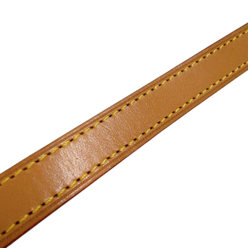 【良品】ルイヴィトン ショルダーストラップ 100cm ゴールド金具 ヌメ革 ルイ・ヴィトン LOUIS VUITTON ショルダーストラップ ベージュ