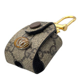 グッチ GUCCI Airpodsケース 596720 ブラウン GGスプリーム ユニセックス その他小物