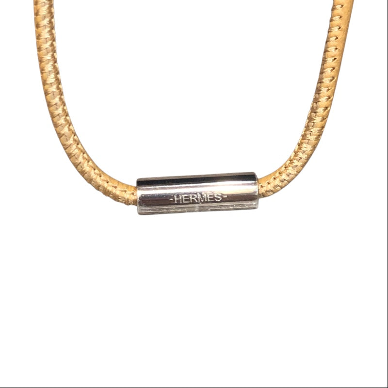 福袋 オンライン エルメス HERMES Hエキップペンダント ベージュ・ライトブルー アクセサリー