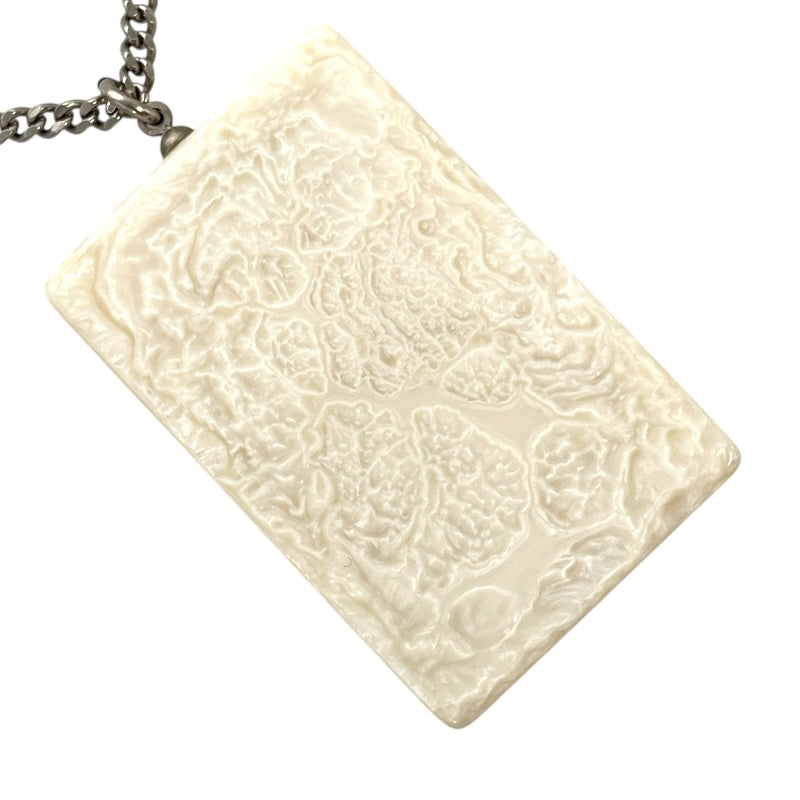 シャネル CHANEL ドッグタグ ネックレス プラスチック