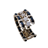 シャネル CHANEL ココマークフープピアス GD金具/ブラック メタル アクセサリー