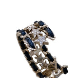 シャネル CHANEL ココマークフープピアス GD金具/ブラック メタル アクセサリー