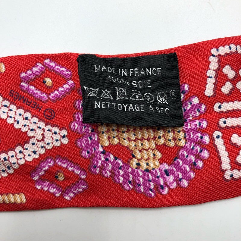 エルメス HERMES ツイリー　KELLY EN PERLES シルク レディース スカーフ