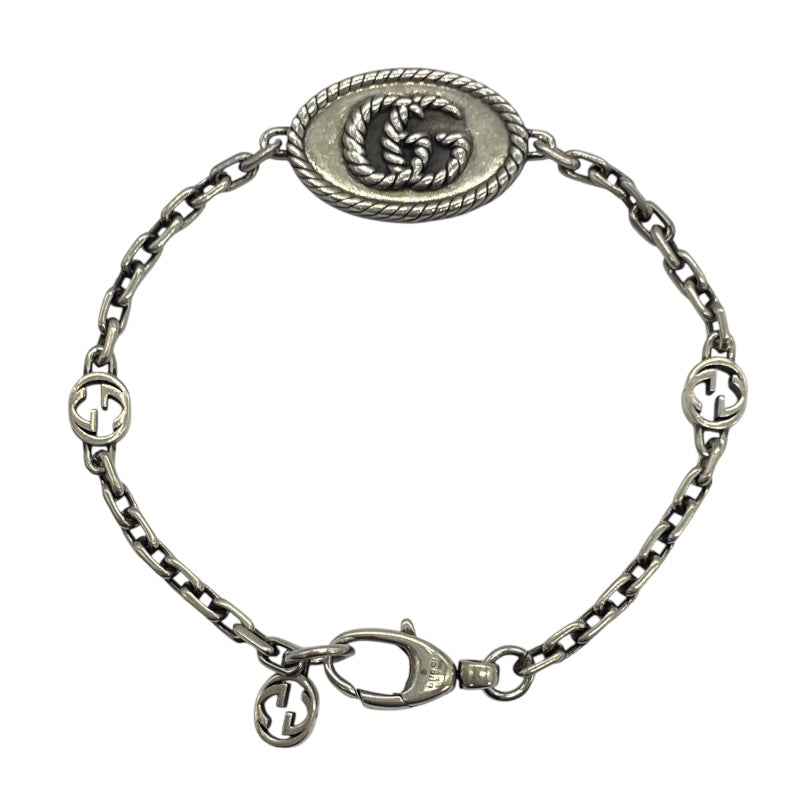 グッチ GUCCI GGマーモントチェーンブレス シルバー Ag925 ジュエリー