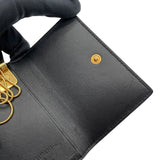 サンローラン SAINT LAURENT 6連キーケース 360432 ブラック カーフ レディース キーケース