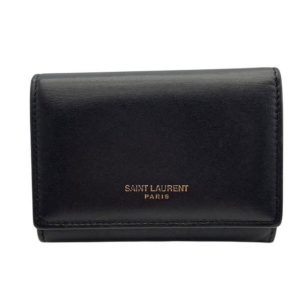 サンローラン SAINT LAURENT 6連キーケース 360432 ブラック カーフ レディース キーケース