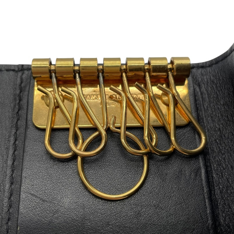 サンローラン SAINT LAURENT 6連キーケース 360432 ブラック