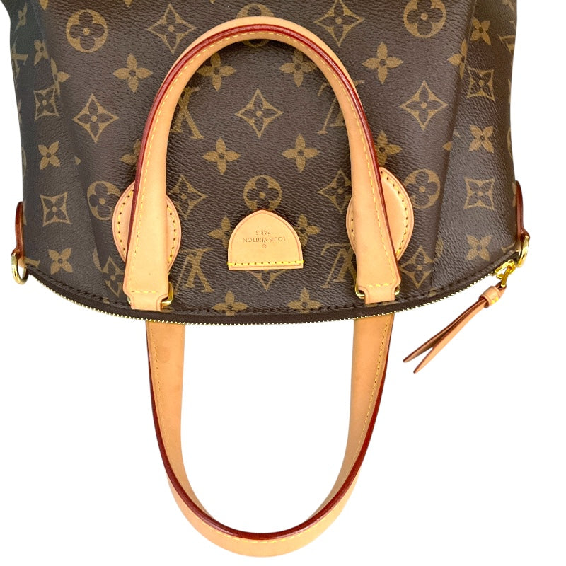 ルイ・ヴィトン LOUIS VUITTON リボリーPM M44543 ブラウン モノグラムキャンバス レディース ショルダーバッグ