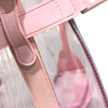 デルヴォー DELVAUX タンペートGM アイキャッチャー ピンク/マルチカラー ビニール レディース ハンドバッグ