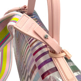 デルヴォー DELVAUX タンペートGM アイキャッチャー ピンク/マルチカラー ビニール レディース ハンドバッグ