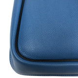 エルメス HERMES スティーブライト C刻印　(2018年製) アズール シルバー金具 トゴ メンズ ショルダーバッグ