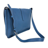 エルメス HERMES スティーブライト C刻印　(2018年製) アズール シルバー金具 トゴ メンズ ショルダーバッグ