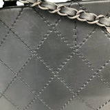 シャネル CHANEL ワイルドステッチ 2WAYバッグ A94231 ブラック/シルバー金具 カーフ レディース ハンドバッグ