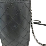 シャネル CHANEL ワイルドステッチ 2WAYバッグ A94231 ブラック/シルバー金具 カーフ レディース ハンドバッグ