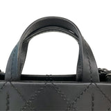 シャネル CHANEL ワイルドステッチ 2WAYバッグ A94231 ブラック/シルバー金具 カーフ レディース ハンドバッグ