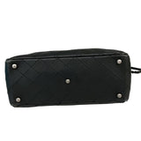 シャネル CHANEL ワイルドステッチ 2WAYバッグ A94231 ブラック/シルバー金具 カーフ レディース ハンドバッグ
