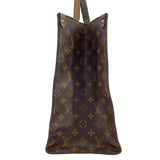 ルイ・ヴィトン LOUIS VUITTON オンザゴーGM M45320 ブラウン モノグラム・ジャイアント・リバース レディース トートバッグ