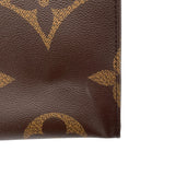 ルイ・ヴィトン LOUIS VUITTON オンザゴーGM M45320 ブラウン モノグラム・ジャイアント・リバース レディース トートバッグ