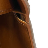 デルヴォー DELVAUX プリヨンGM ブロンズ レザー レディース ハンドバッグ