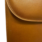デルヴォー DELVAUX プリヨンGM ブロンズ レザー レディース ハンドバッグ