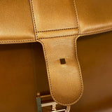 デルヴォー DELVAUX プリヨンGM ブロンズ レザー レディース ハンドバッグ