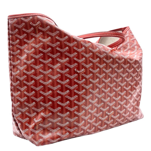 ゴヤール GOYARD サンルイPM レッド ゴヤールディンキャンバス レディース トートバッグ