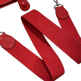 エルメス HERMES エヴリン1PM □H刻 ルージュカザック エプソン レディース ショルダーバッグ