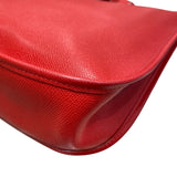 エルメス HERMES エヴリン1PM □H刻 ルージュカザック エプソン レディース ショルダーバッグ