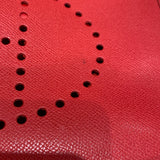 エルメス HERMES エヴリン1PM □H刻 ルージュカザック エプソン レディース ショルダーバッグ