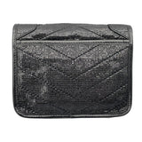 サンローラン SAINT LAURENT ニキ ショルダーバッグ 593145 ブラック レザー レディース ショルダーバッグ