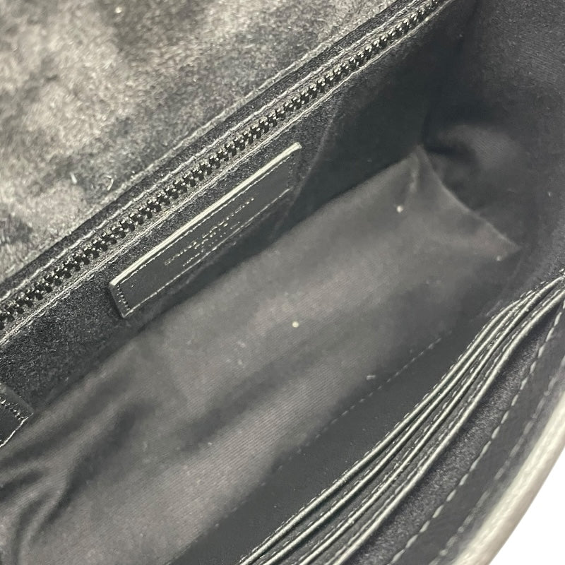 サンローラン SAINT LAURENT ニキ ショルダーバッグ 593145 ブラック レザー レディース ショルダーバッグ