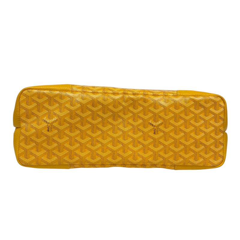 ゴヤール GOYARD グレナディン イエロー ゴヤールディンキャンバス カーフ レディース ショルダーバッグ トートバッグ