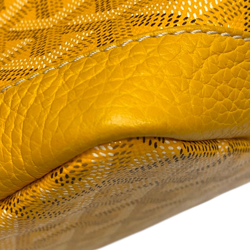 ゴヤール GOYARD グレナディン イエロー ゴヤールディンキャンバス カーフ レディース ショルダーバッグ トートバッグ