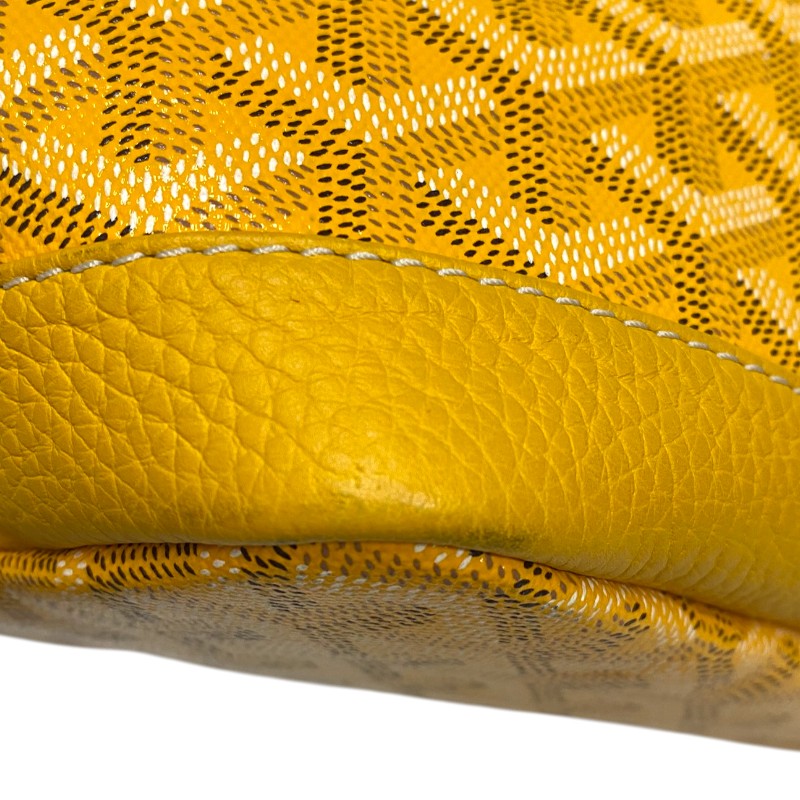 ゴヤール GOYARD グレナディン イエロー ゴヤールディンキャンバス カーフ レディース ショルダーバッグ トートバッグ