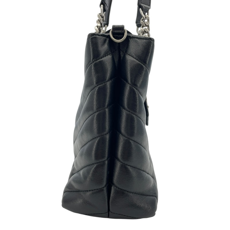 サンローラン SAINT LAURENT ルルチェーンハンドバッグ 502717 ブラック レザー レディース ショルダーバッグ