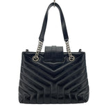 サンローラン SAINT LAURENT ルルチェーンハンドバッグ 502717 ブラック レザー レディース ショルダーバッグ