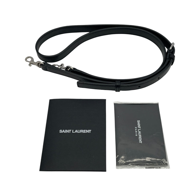 サンローラン SAINT LAURENT ルルチェーンハンドバッグ 502717 ブラック レザー レディース ショルダーバッグ