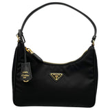 プラダ PRADA Re-Edition 2005 ミニバッグ 1N204M ブラック ナイロン レディース ハンドバッグ