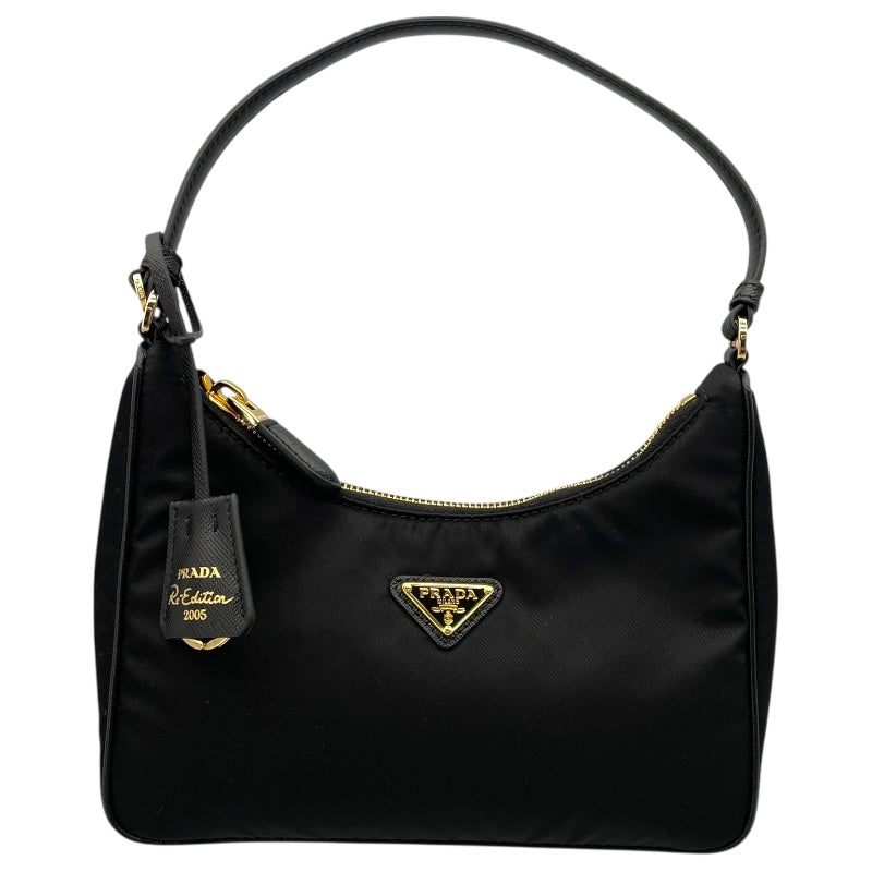 プラダ PRADA Re-Edition 2005 ミニバッグ 1N204M ブラック ナイロン レディース ハンドバッグ
