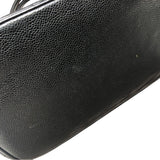 シャネル CHANEL 復刻トート A01804 ブラック キャビアスキン レディース ハンドバッグ