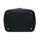 エルメス HERMES ピコタンロックPM Z刻 ブラック シルバー金具 トリヨンクレマンス レディース ハンドバッグ