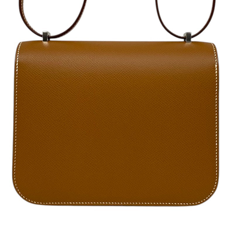 エルメス HERMES コンスタンス3 ミニ K刻 ゴールド シルバー金具 エプソン レディース ショルダーバッグ