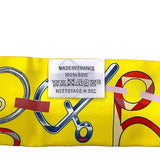 エルメス HERMES ツイリー DO RE BOUCLES イエロー シルク100％ レディース スカーフ