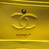 シャネル CHANEL マトラッセ23 A01113 イエロー　ゴールド金具 キャビア レディース ショルダーバッグ