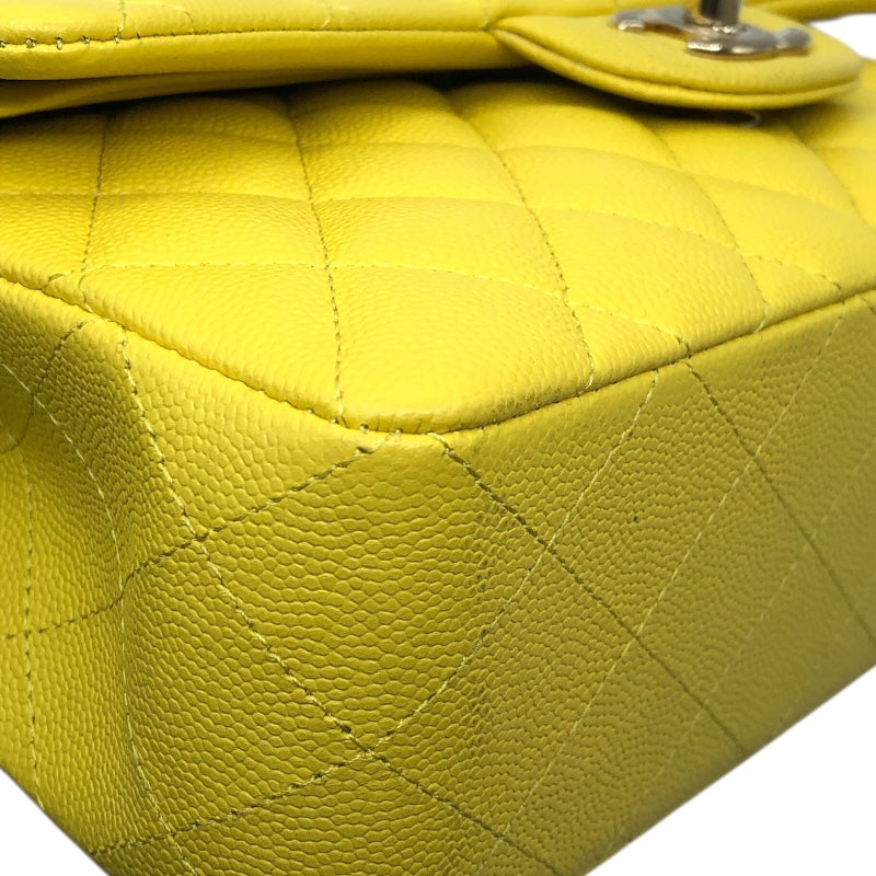 シャネル CHANEL マトラッセ23 A01113 イエロー　ゴールド金具 キャビア レディース ショルダーバッグ