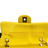 シャネル CHANEL マトラッセ23 A01113 イエロー　ゴールド金具 キャビア レディース ショルダーバッグ