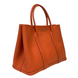 エルメス HERMES ガーデンパーティPM D刻 カプシーヌ シルバー金具 カントリー レディース トートバッグ