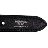 エルメス HERMES トリムデュオ24 Y刻 ブラック シルバー金具 エヴァーグレイン レディース ショルダーバッグ