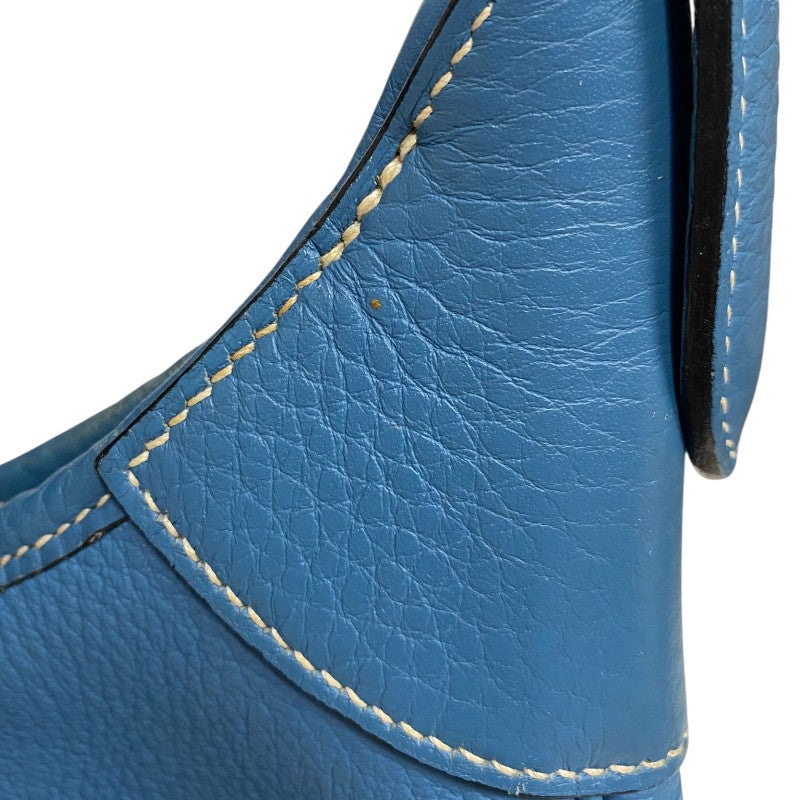【週末SALE‼︎】エルメス　Hermes  トリム31  ブルージーン エルメス HERMES トリム31 □F刻 ブルージーン ゴールド金具