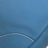 エルメス HERMES トリム31 □F刻 ブルージーン ゴールド金具 トリヨンクレマンス レディース ショルダーバッグ